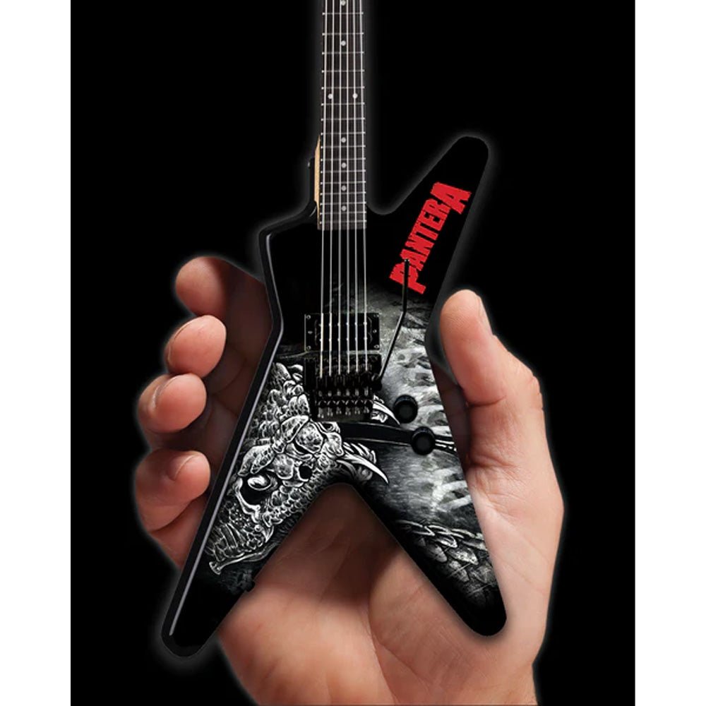 PANTERA パンテラ - Black & White Southern Trendkill Dean ML / ミニチュア楽器 - PGS